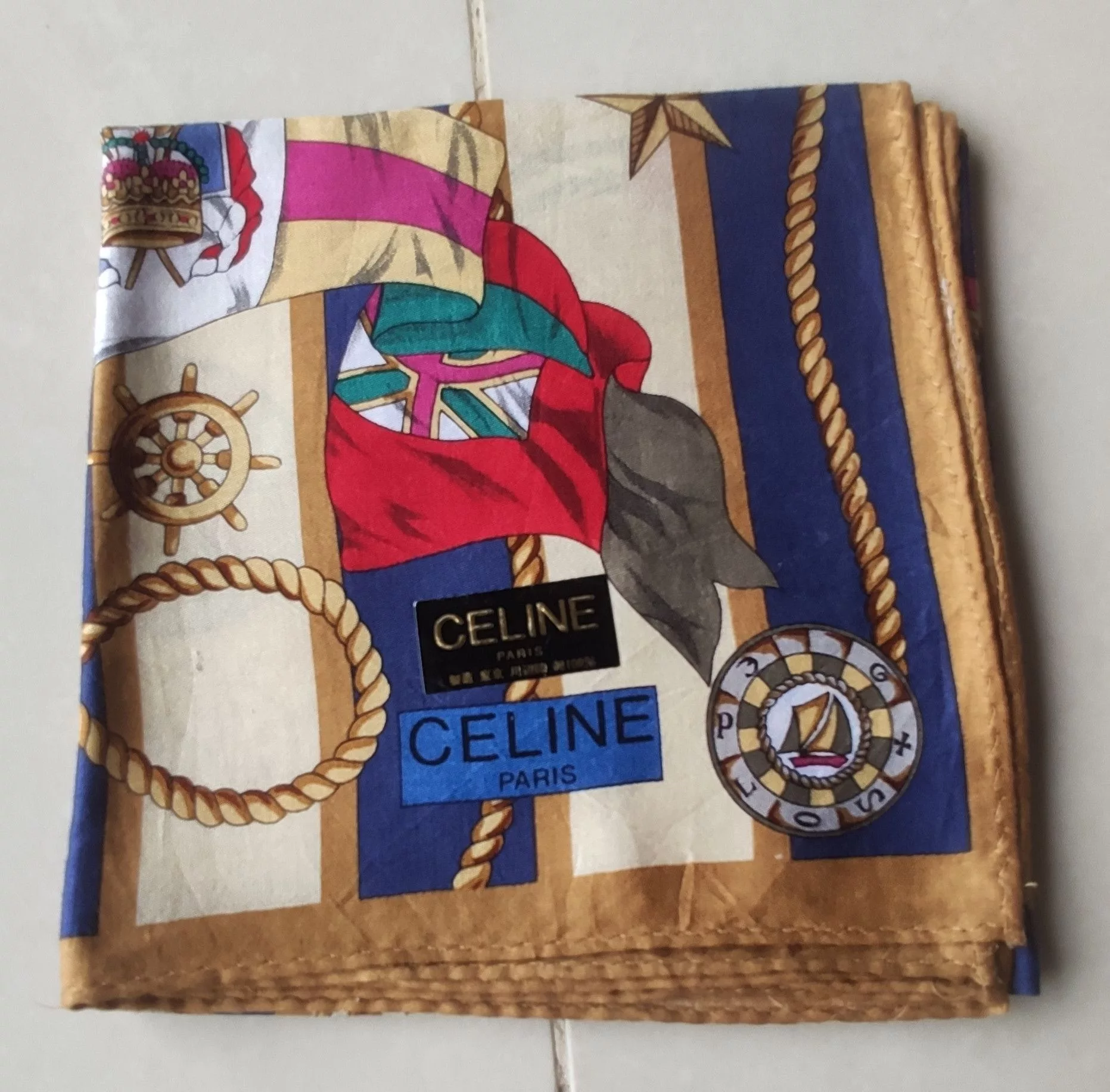 Celine Miscellaneous Beautiful Celine Handkerchief Multi