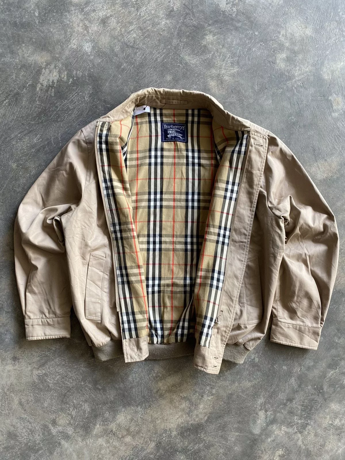 Burberry Light Jackets Burberry × Vintage 💥Nova check💥Vintage Burberrys Jacket Nova check Brown