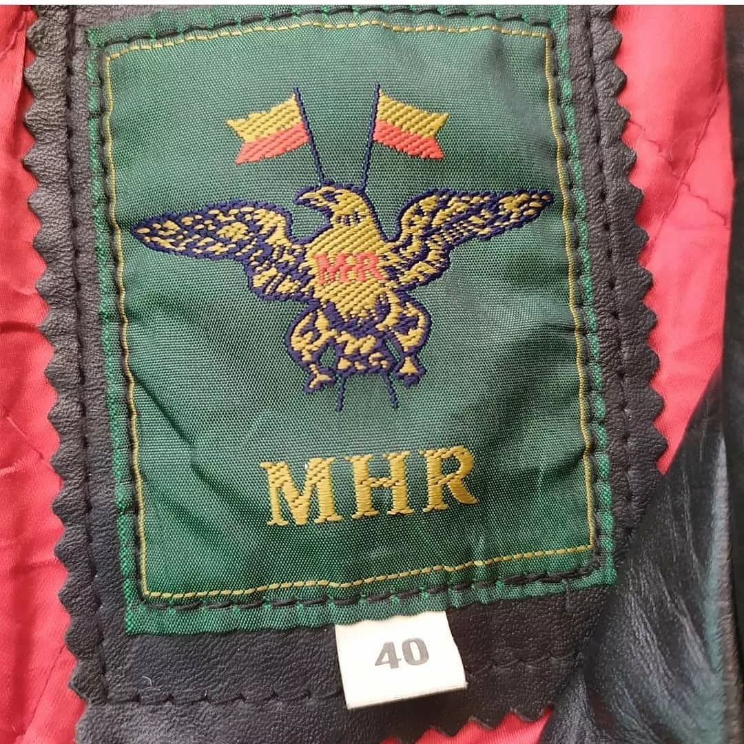 Genuine Leather Leather Jackets Genuine Leather MHR LEATHER RAMONES JACKET FULL PATCHES NEWYORK DOLS, AADCC Black