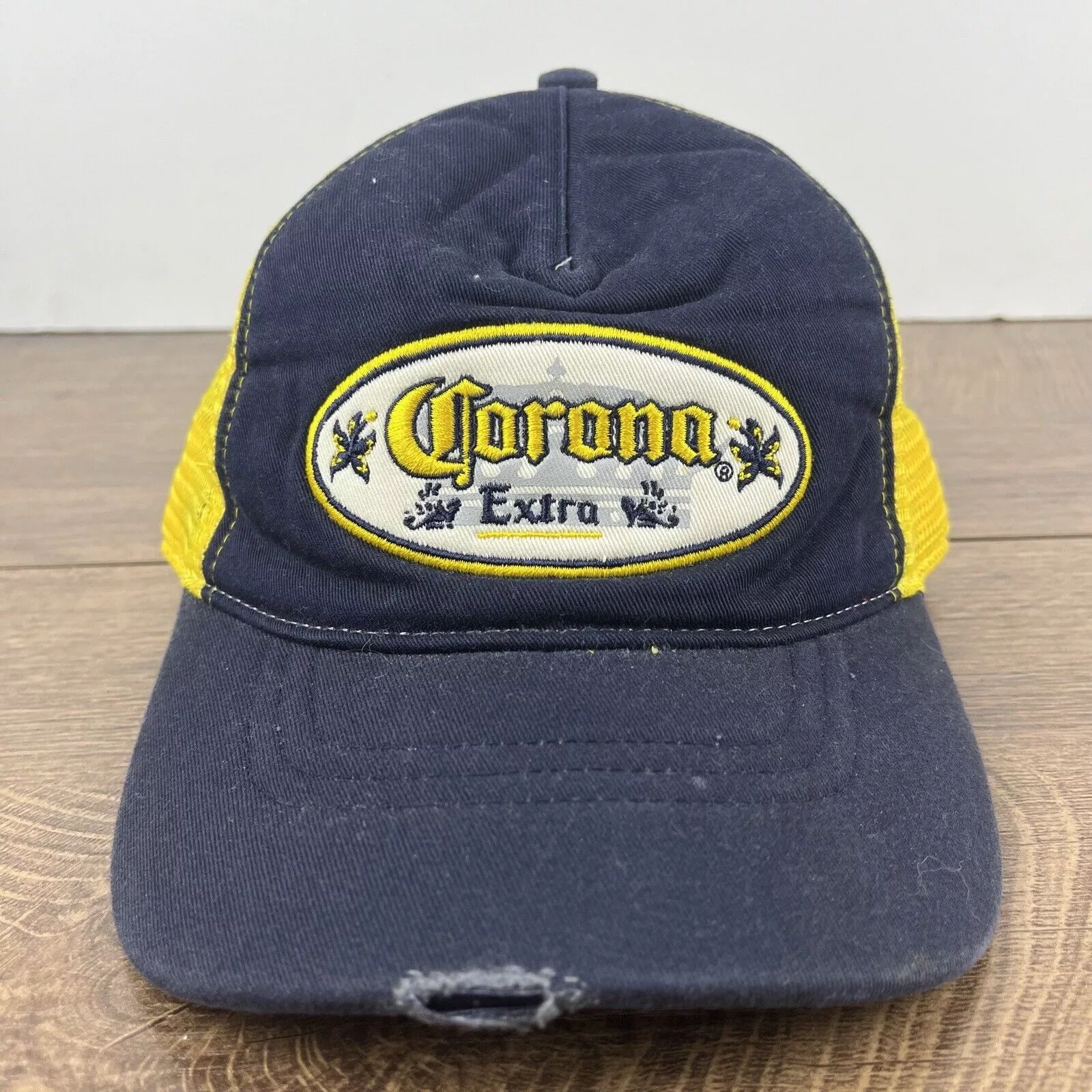 Other Hats Other Corona Extra Hat Blue Snapback Hat Blue Adjustable Hat Blue