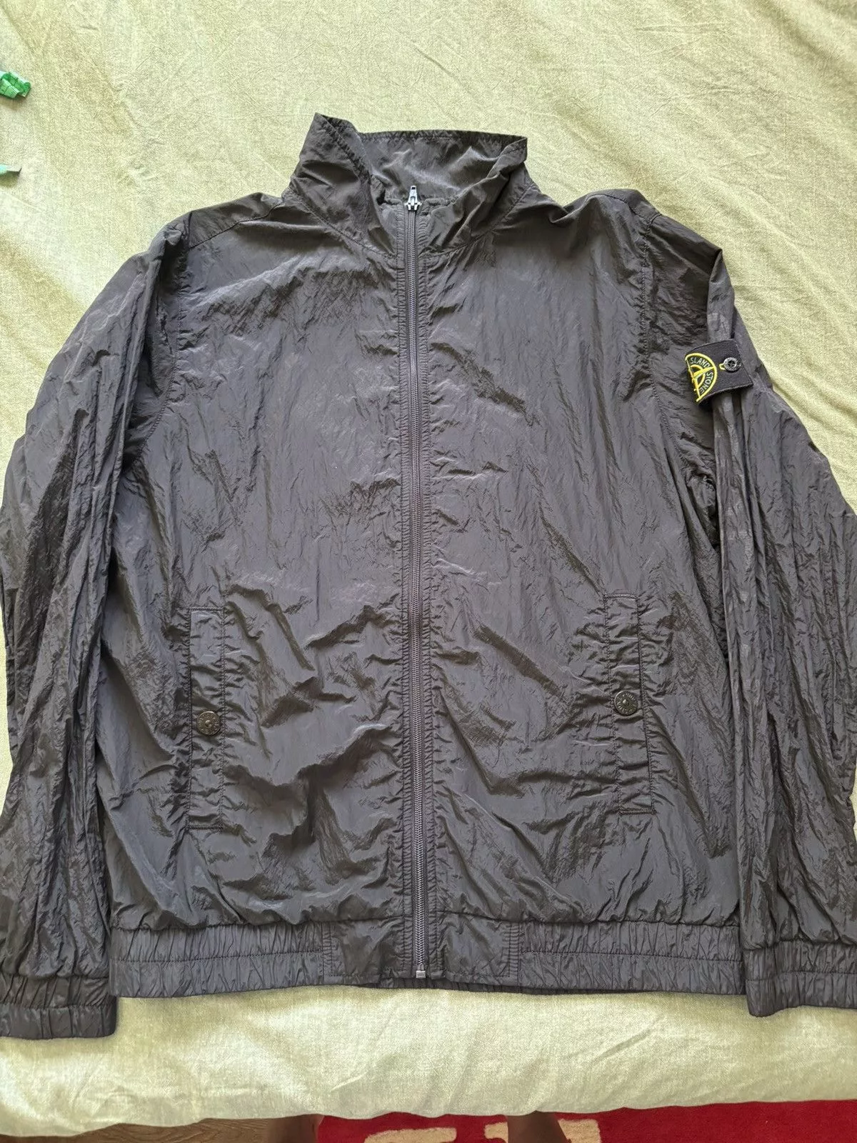 Stone Island Light Jackets Stone Island × Supreme S/S16 Stone Island Supreme Nylon Metal Jacket Black