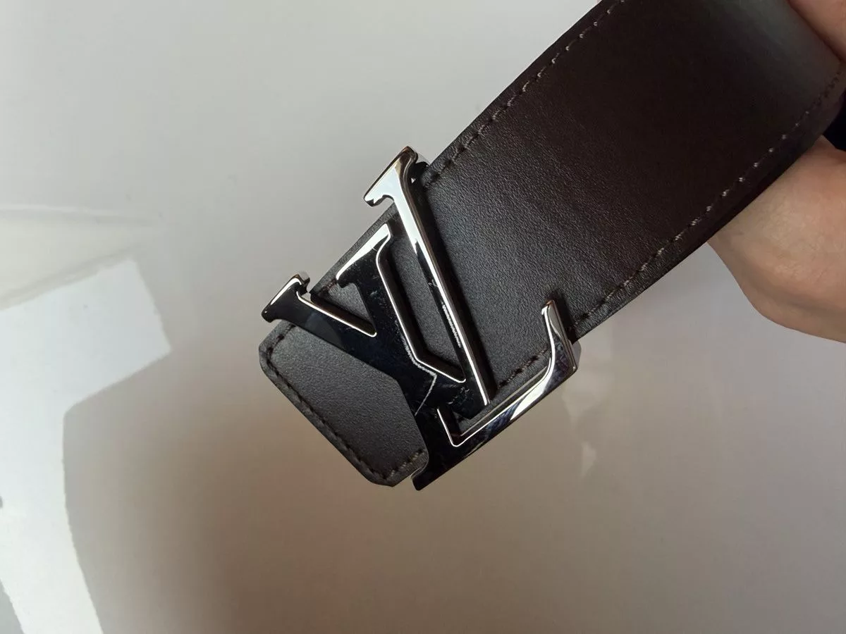 Louis Vuitton Belts Louis Vuitton Initiales Reversible Leather Belt 85cm Black