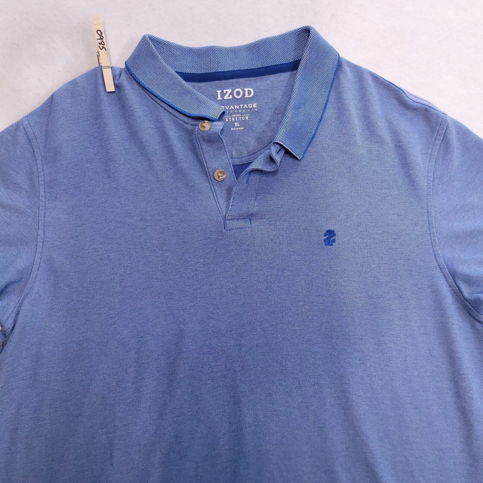 Izod Polos IZOD Advantage Performance Polo Shirt Adult Men Size XL Blue