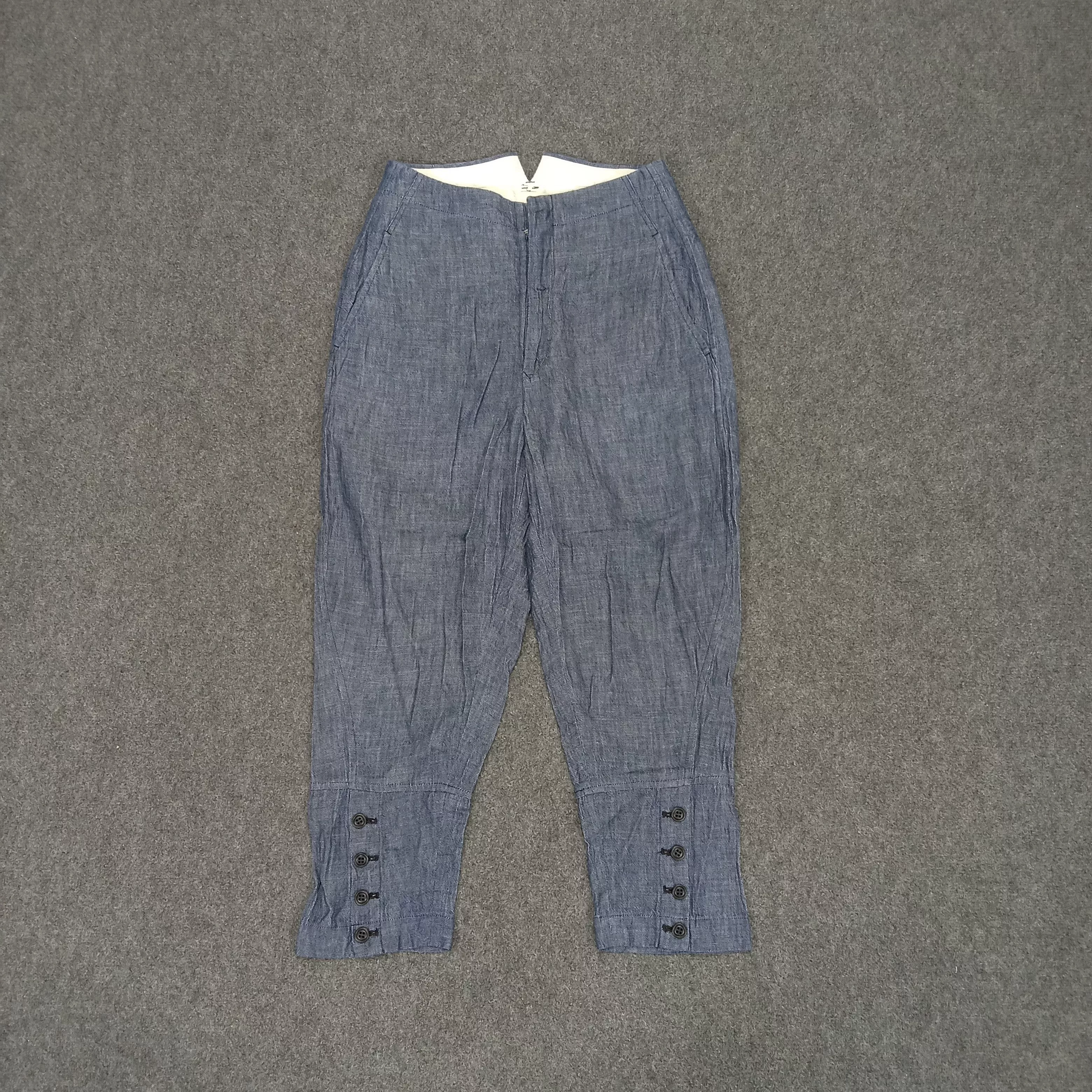 Comme des Garcons Pants Comme des Garcons × Designer × Vintage COMME DES GARCONS Japanese Brand Denim Pants Blue