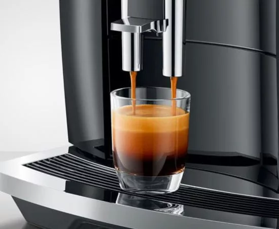 E4 Piano Black Espresso Machine