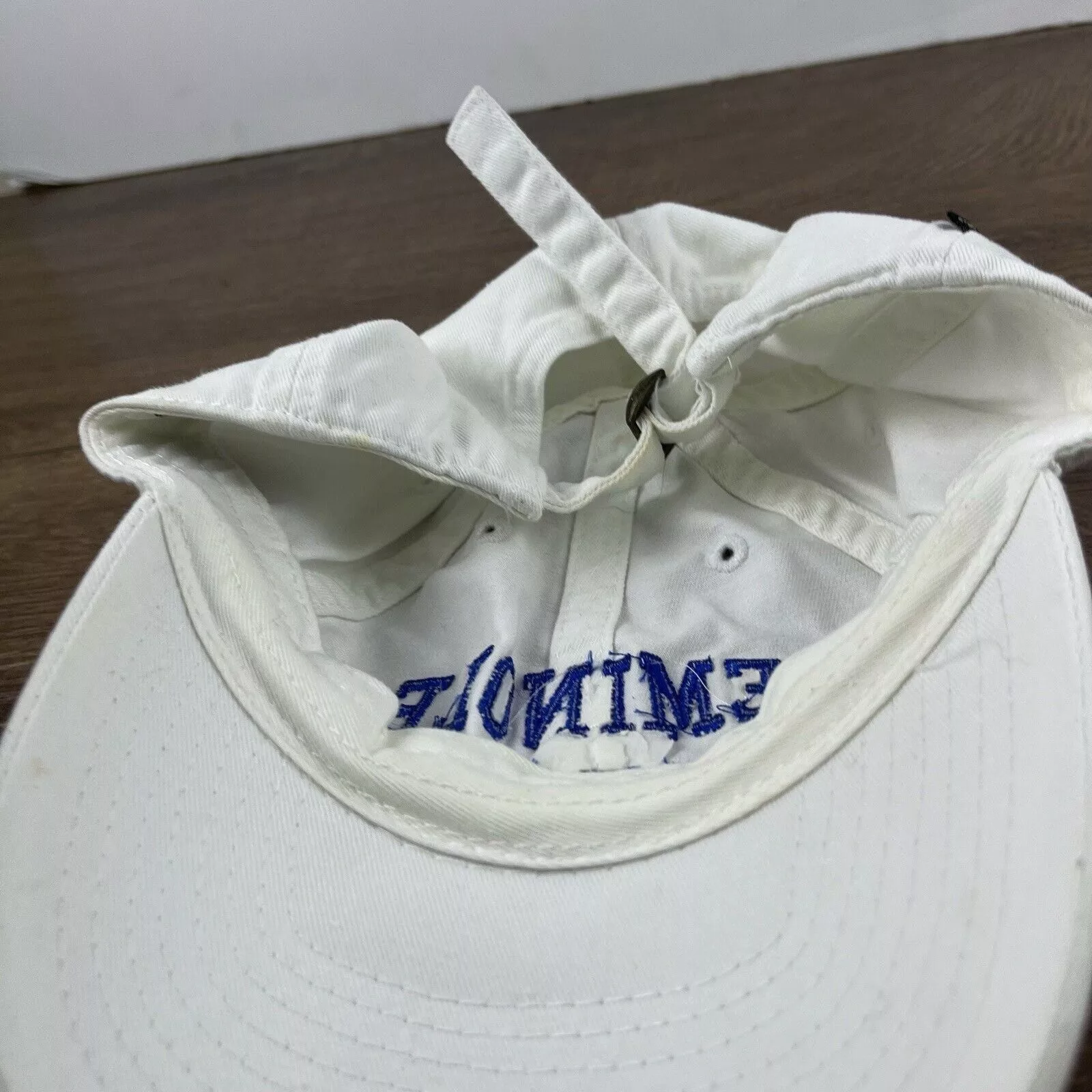 Other Hats Other Seminole Raiders Hat White Hat Adjustable White Adult Size H
