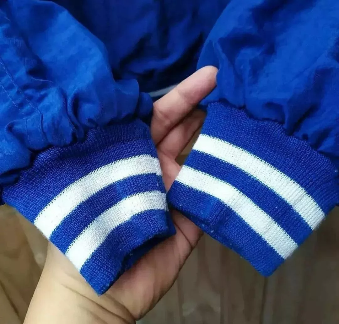 Starter Light Jackets Starter × Vintage VINTAGE 90'S STARTER DODGERS NOMO VARSITY BOMBER JACKET Blue