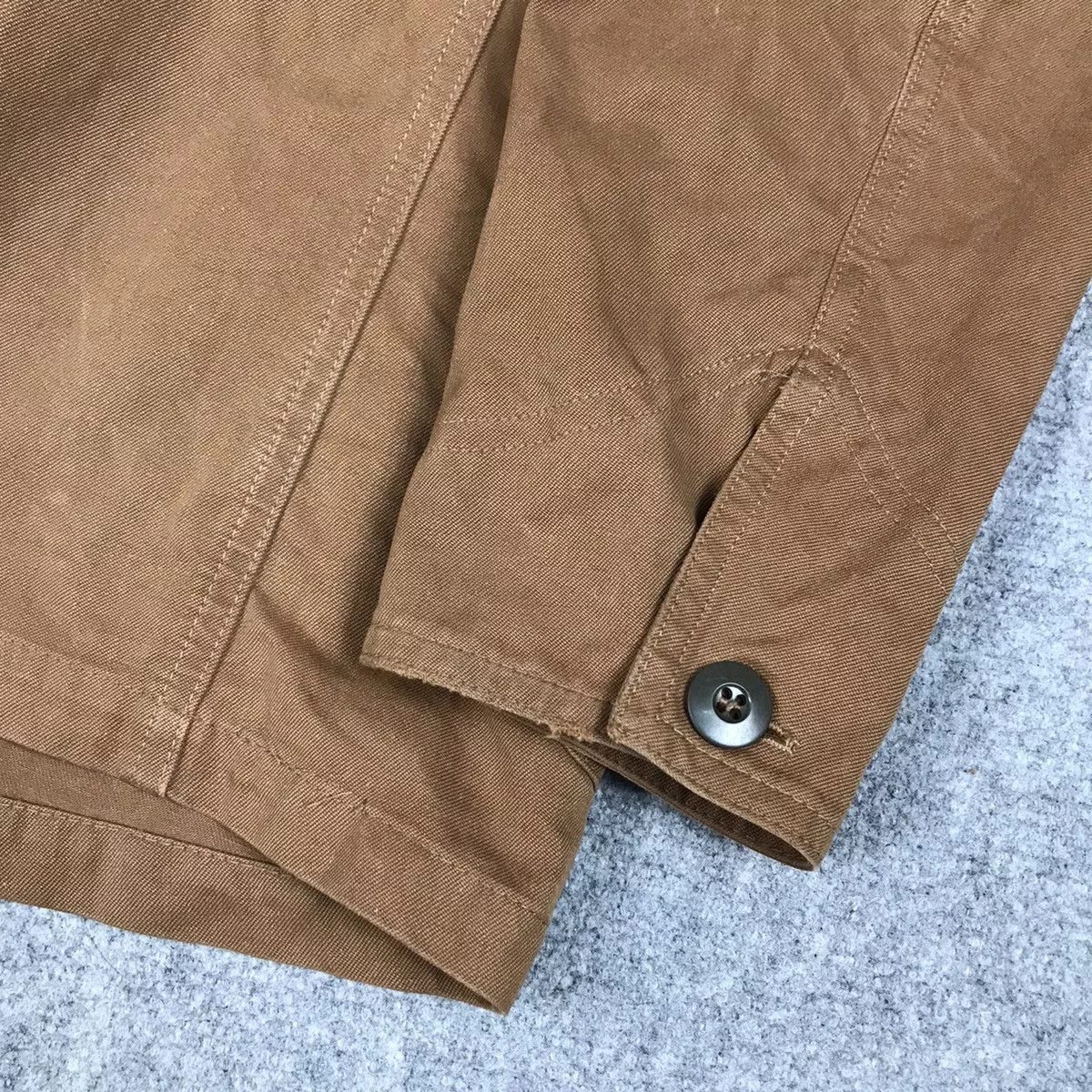 Vintage Denim Jackets Vintage KEMPEL MADE IN GERMANY BUTTON JACKET Brown Workwear