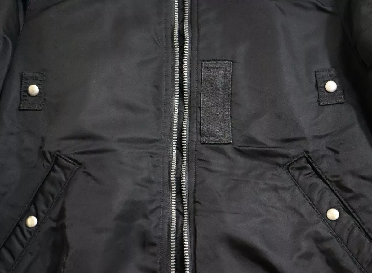 Visvim Light Jackets Visvim 20aw Thorson Jkt MA1 Black