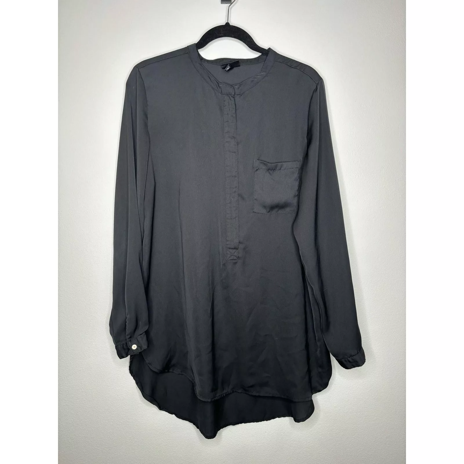 Mossimo Blouses Mossimo black long sleeve blouse XXL