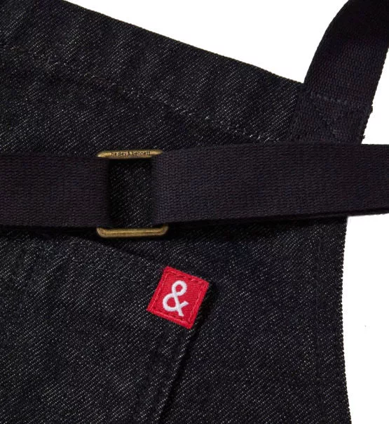 Denim Abalone Essential Apron