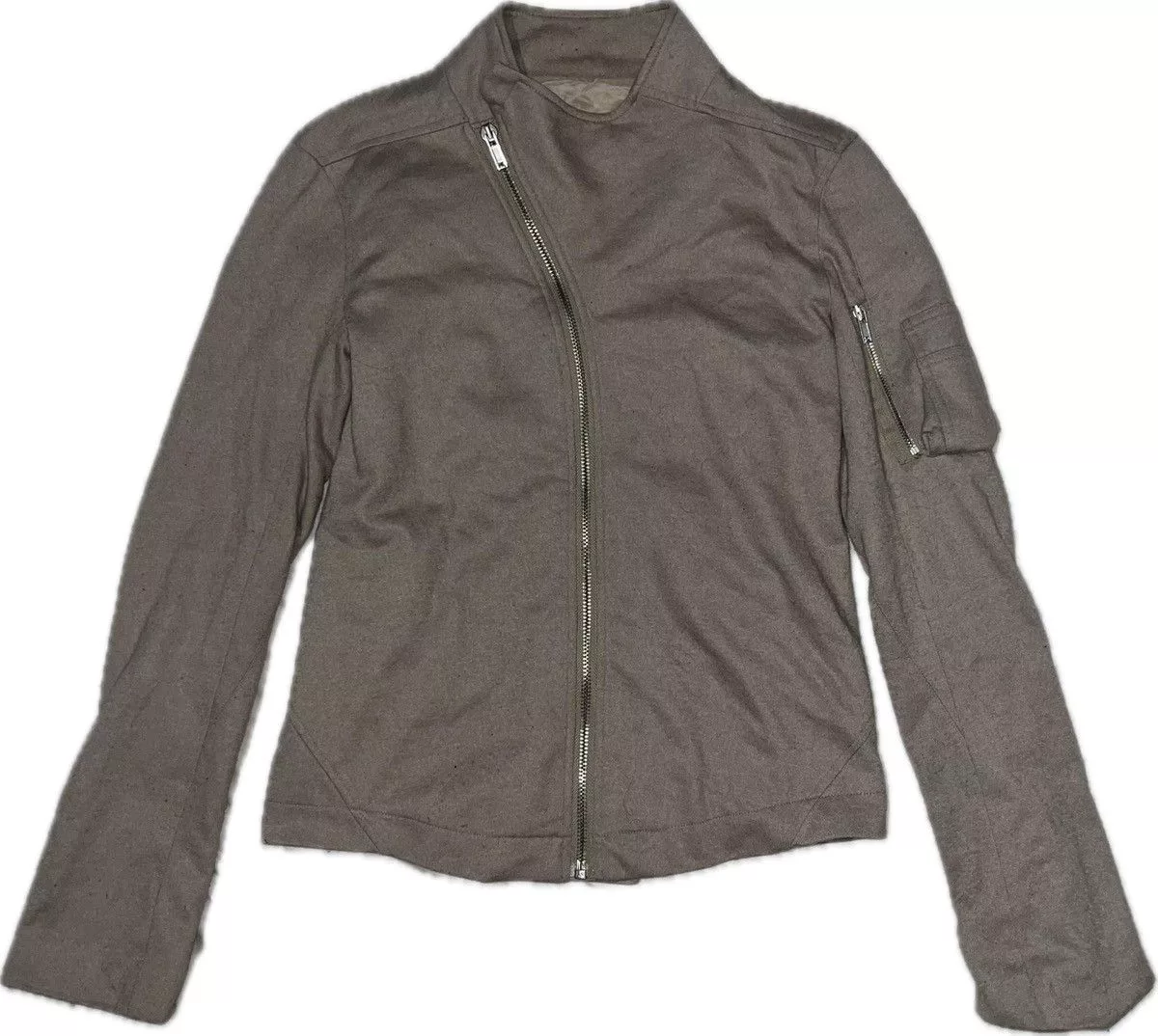 Rick Owens Light Jackets Rick Owens SS10 "Release" Wool Globa Jacket Beige