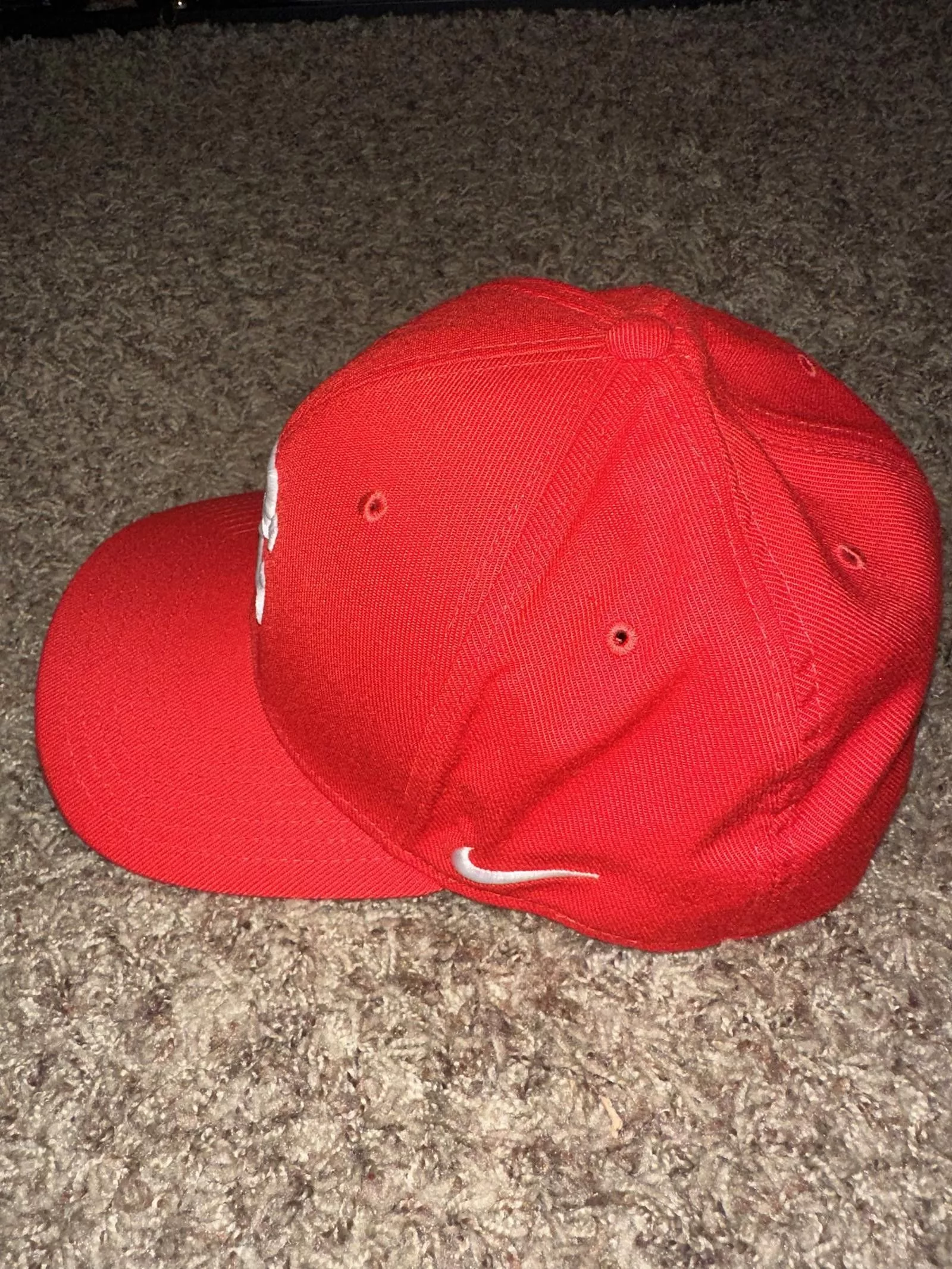 Nike Hats Nike Men’s Perfect Game PG Lettering Red SnapBack