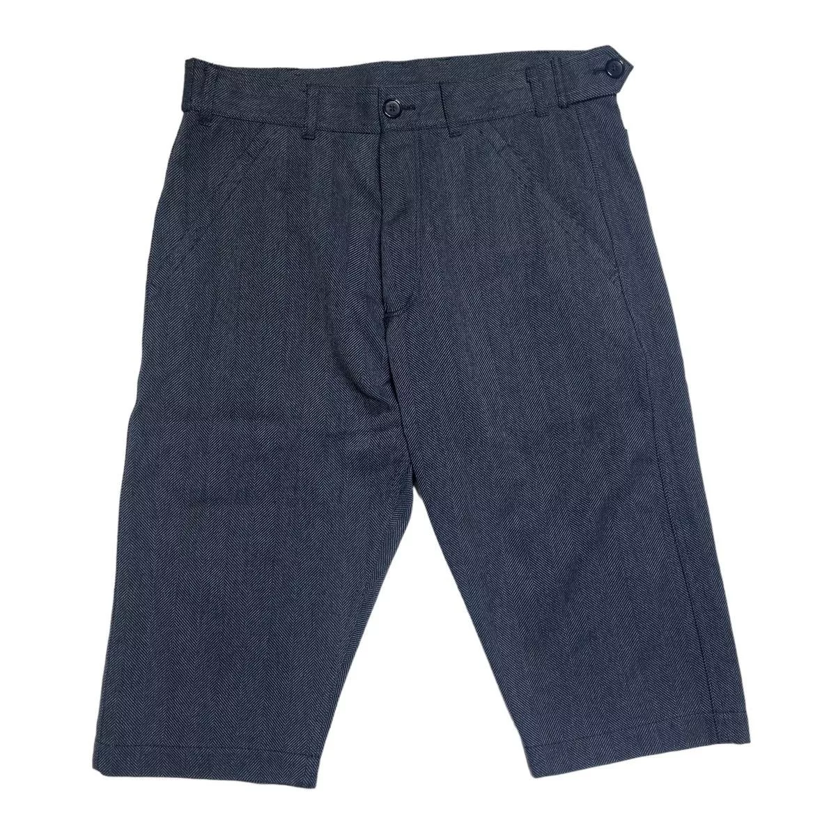 Comme des Garcons SHIRT Shorts Herringbone Cotton Half Pants Gray