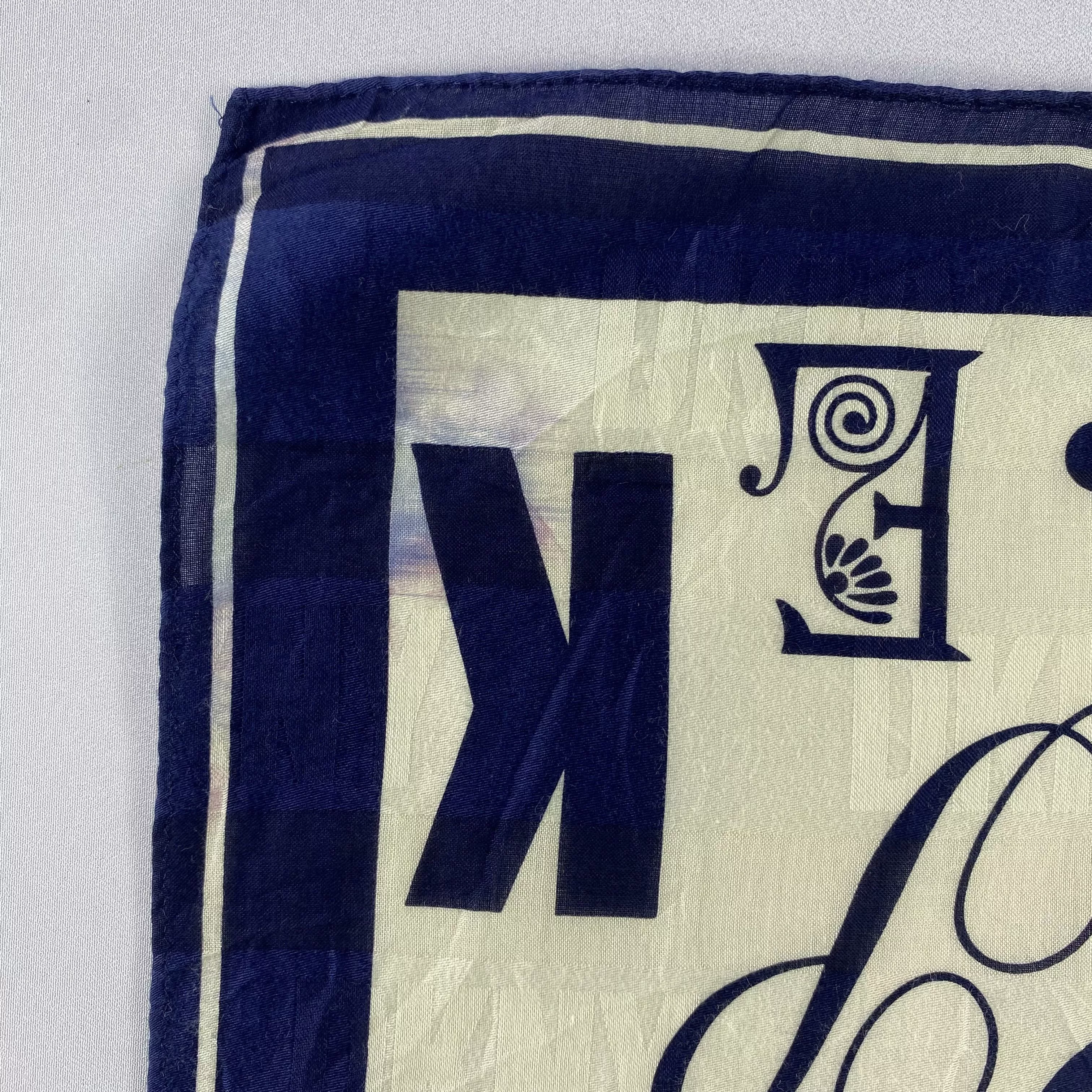 DKNY Ties Pocketsquares DKNY × Vintage DKNY Bandana/ Handkerchief / Neckerchief Multi
