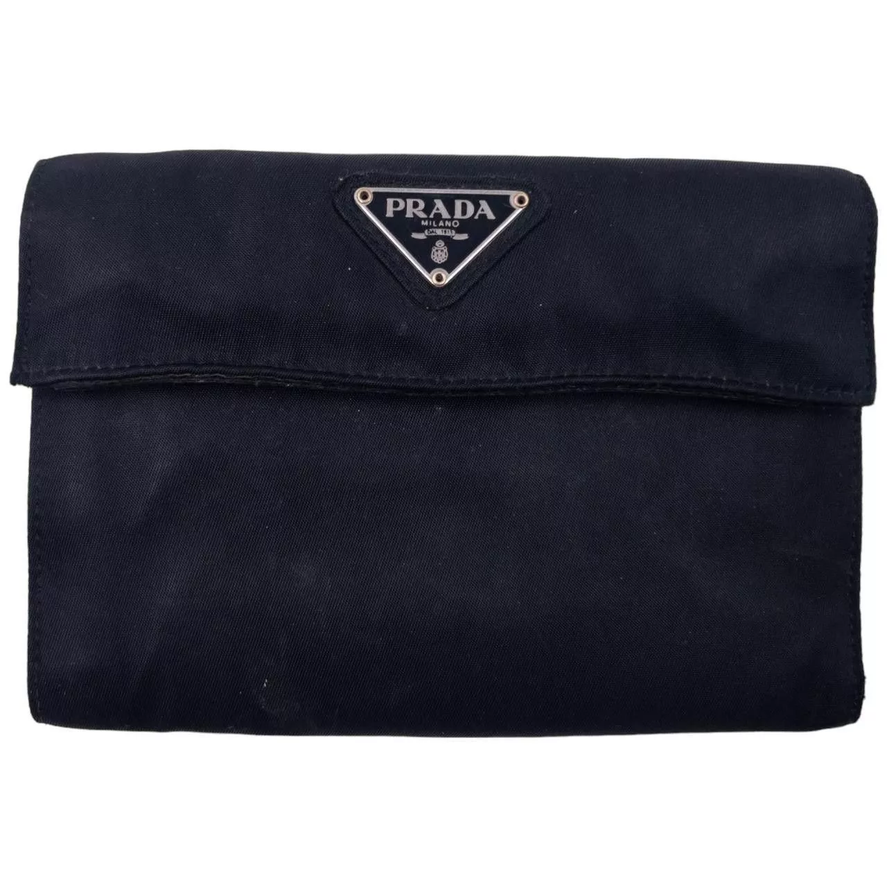 Prada Wallets Vintage Prada Nylon Wallet Black