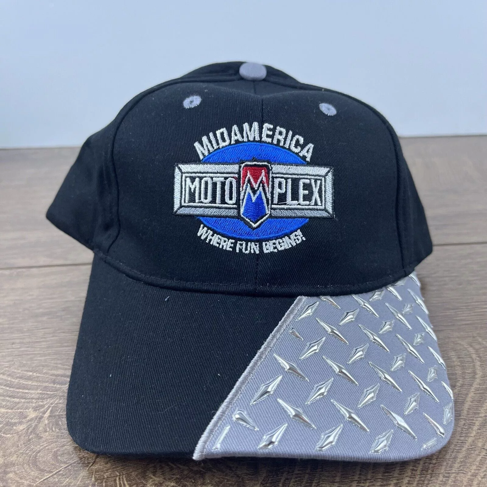 Other Hats Other Mid America Moto Plex Hat Black Cap Hat Adjustable Hat Black