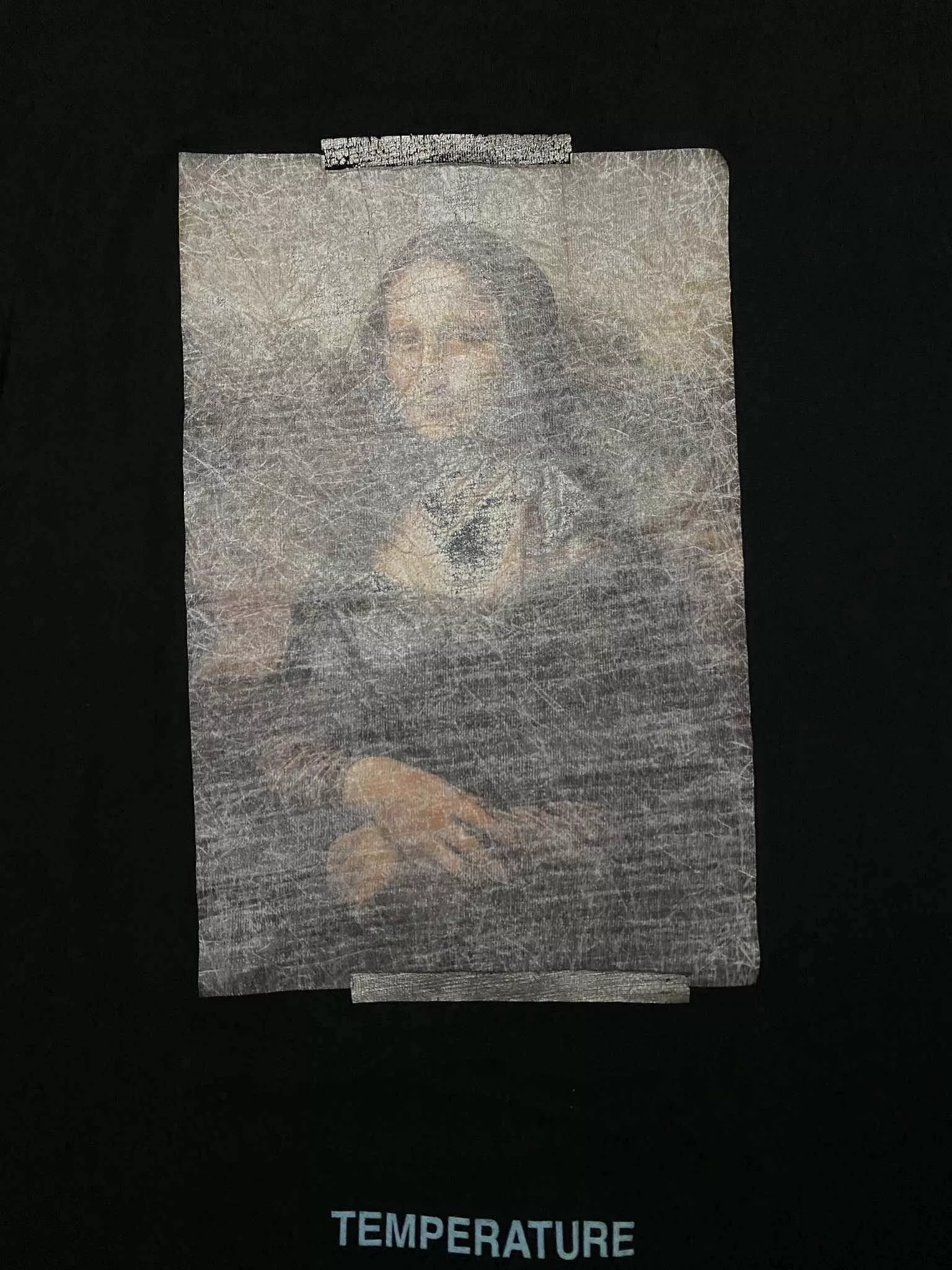 Off-White Short Sleeve T Shirts SS18 Off-White Mona Lisa Tee Black