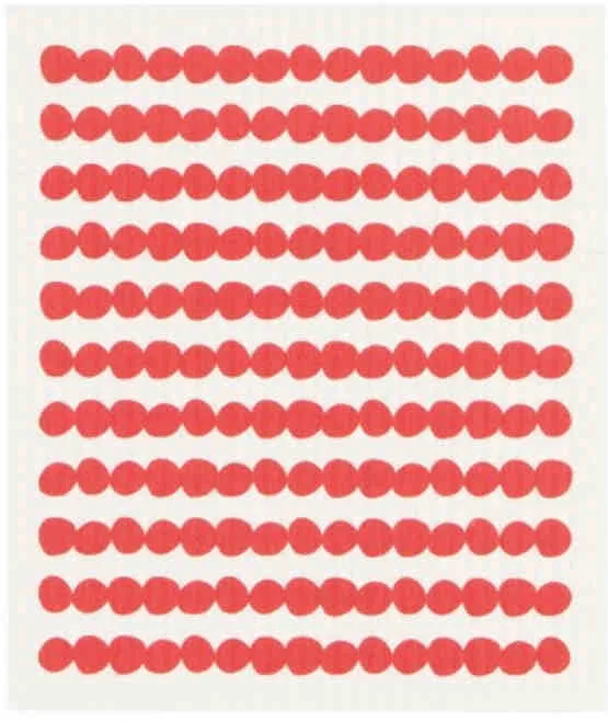 Red Swedish Dishcloth