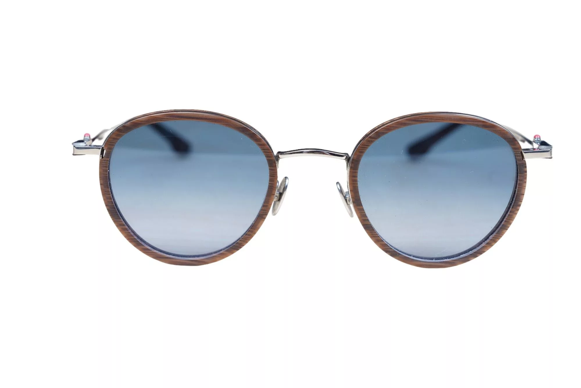 Kiton Glasses Kiton Sunglasses Titanium Silver Sunglasses KT 503S15K Giove