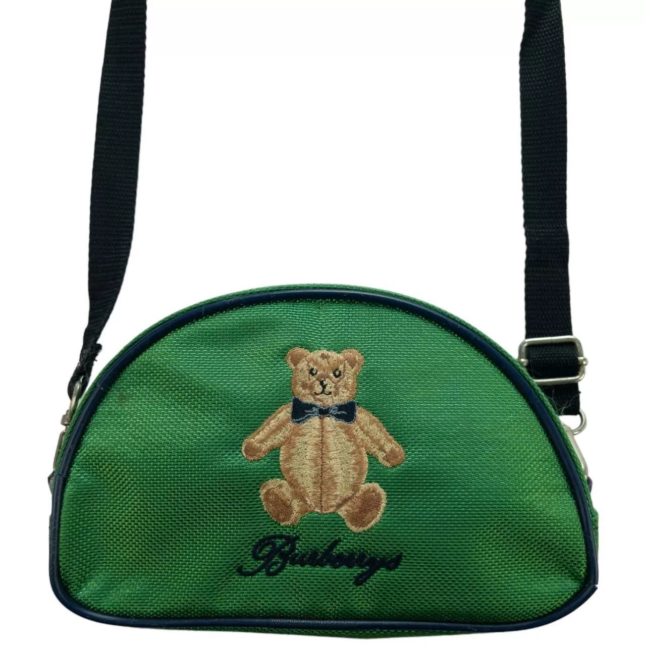 Burberry Crossbody Bags Vintage Burberry Bear Cross Body Bag Green
