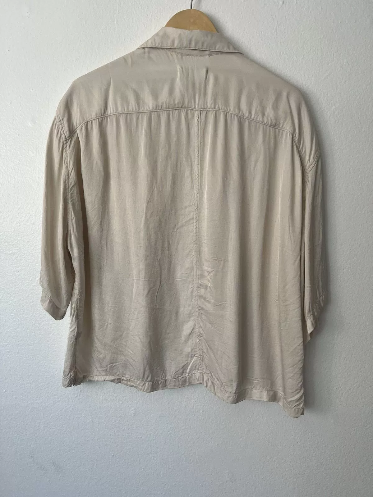 Bare Knuckles Shirts Button Ups Bare Knuckles Cream Bowling Shirt White