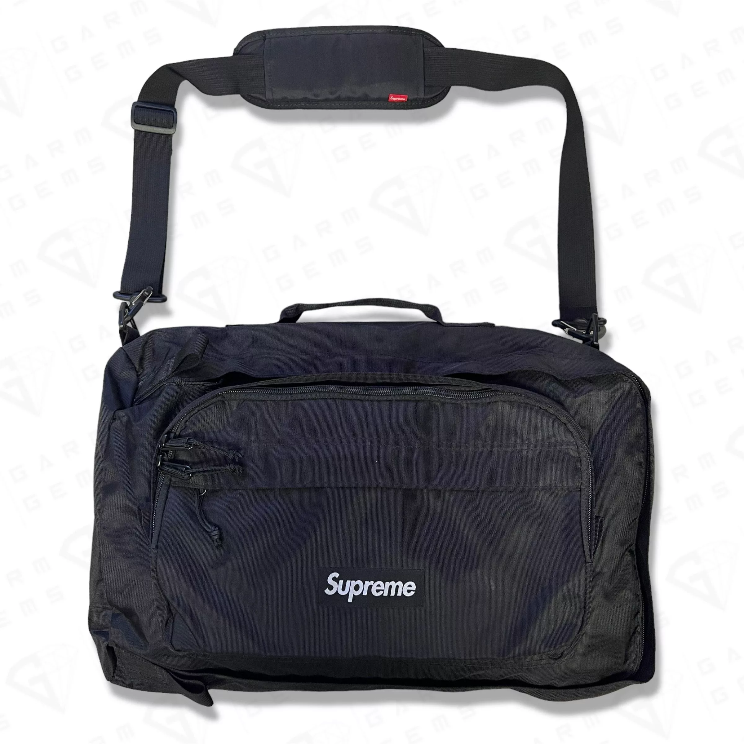 Supreme Bags Luggage Supreme Duffle Bag Black