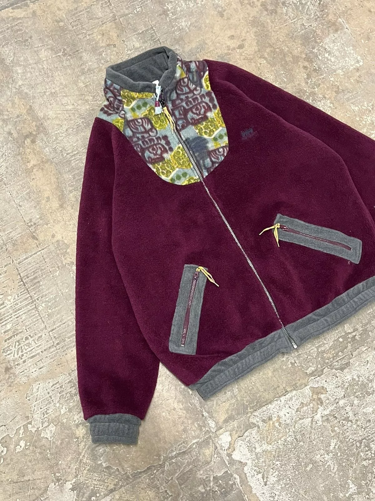 Helly Hansen Light Jackets Helly Hansen × Vintage Helly Hansen deep pile fleece rare color way hype gorpcore Purple Streetwear