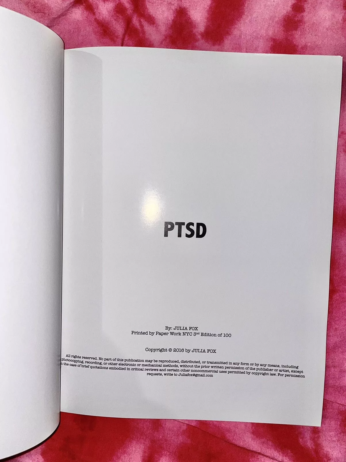 Other Periodicals Other SOLD *****Julia Fox PTSD Multi
