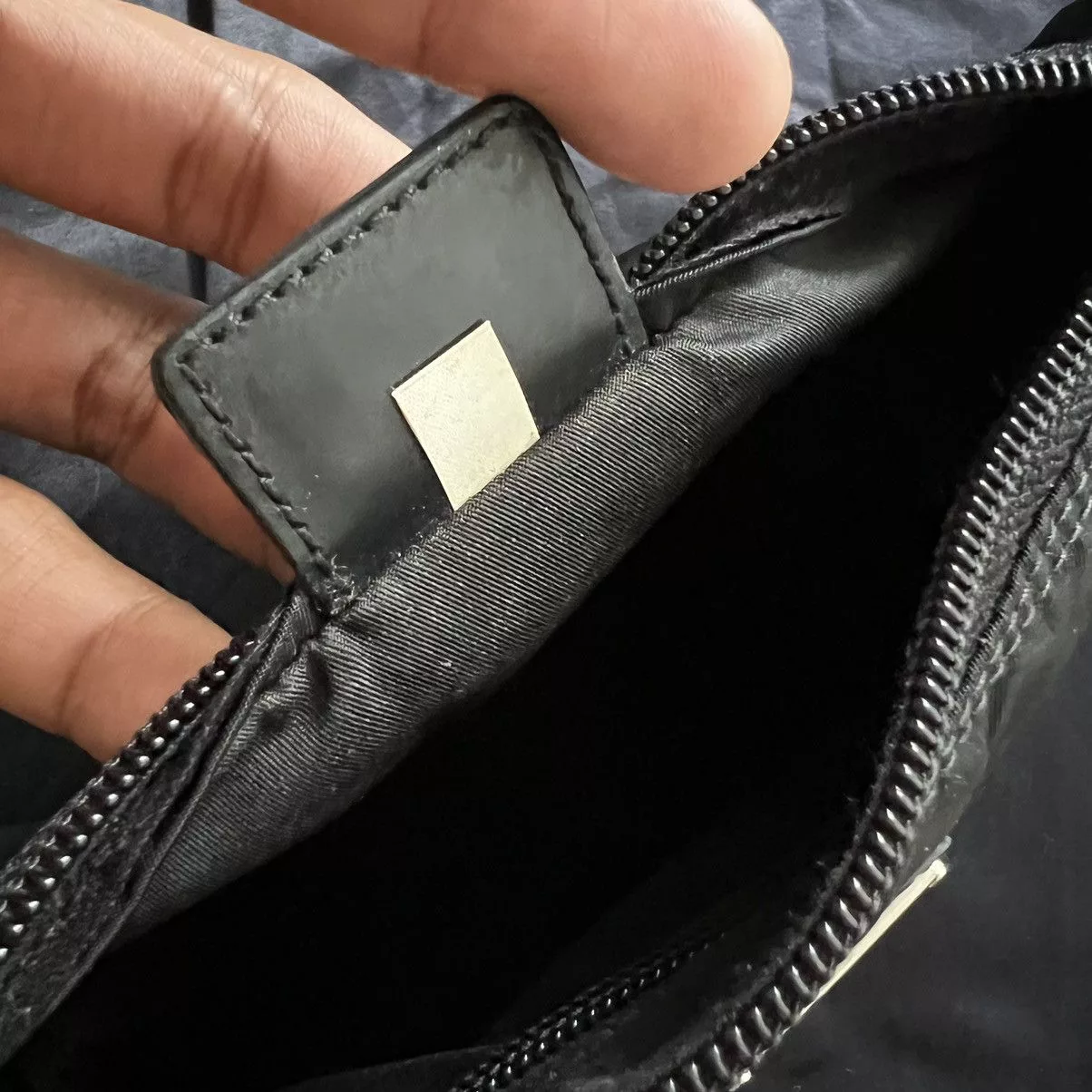 Prada Clutches Prada Black Tessuto Nylon Clutch Luxury