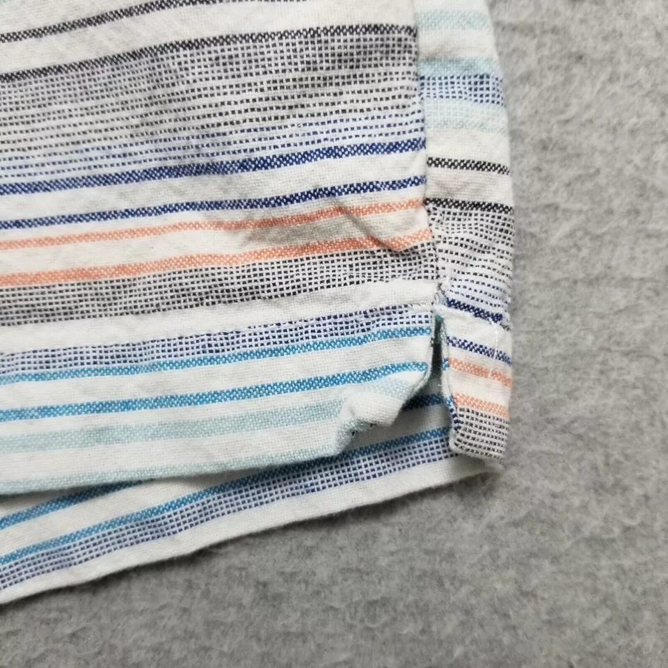 Gap Shorts Womens 0 Striped Chino Casual Lightweight Multi