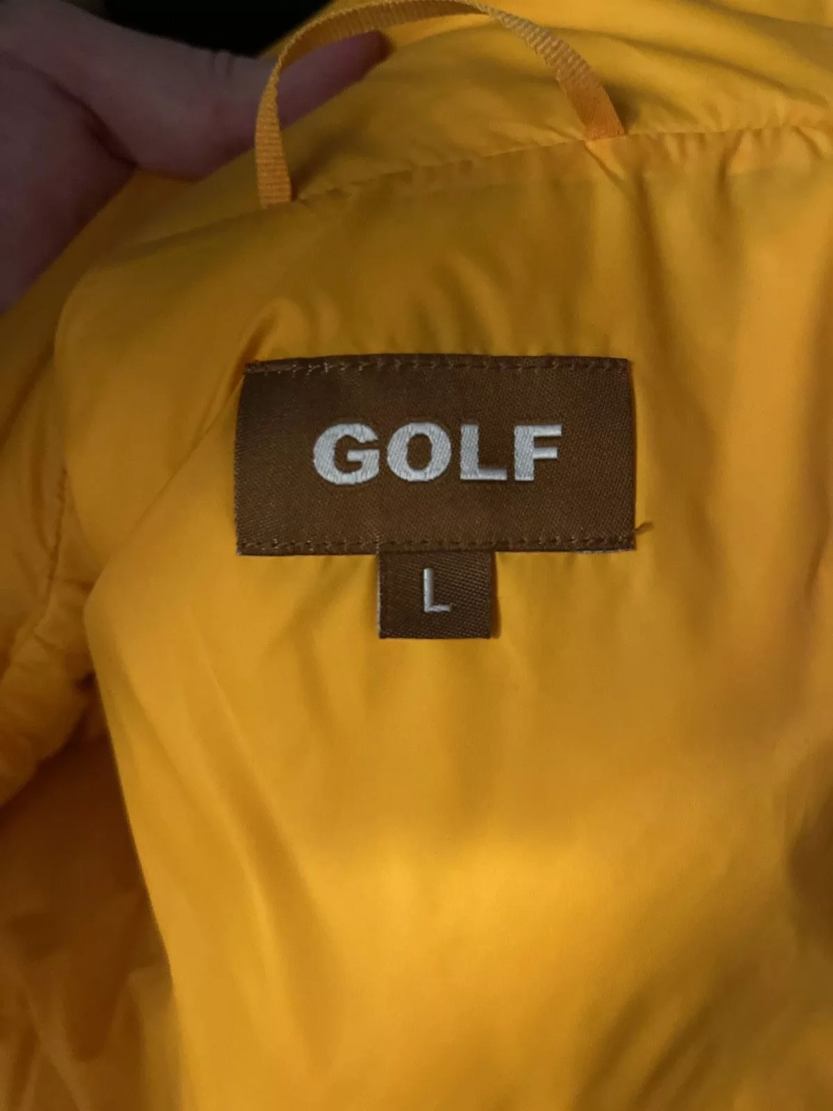 Golf Wang Heavy Coats Golf Wang Puffer Jacket Orange