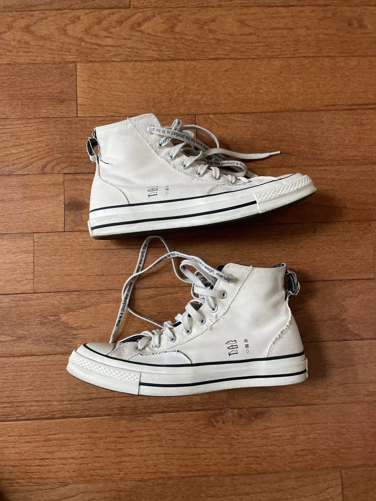 Converse Hi Top Sneakers Converse × Midnight Studios Midnight Studios Converse Chuck 70 High All Star White