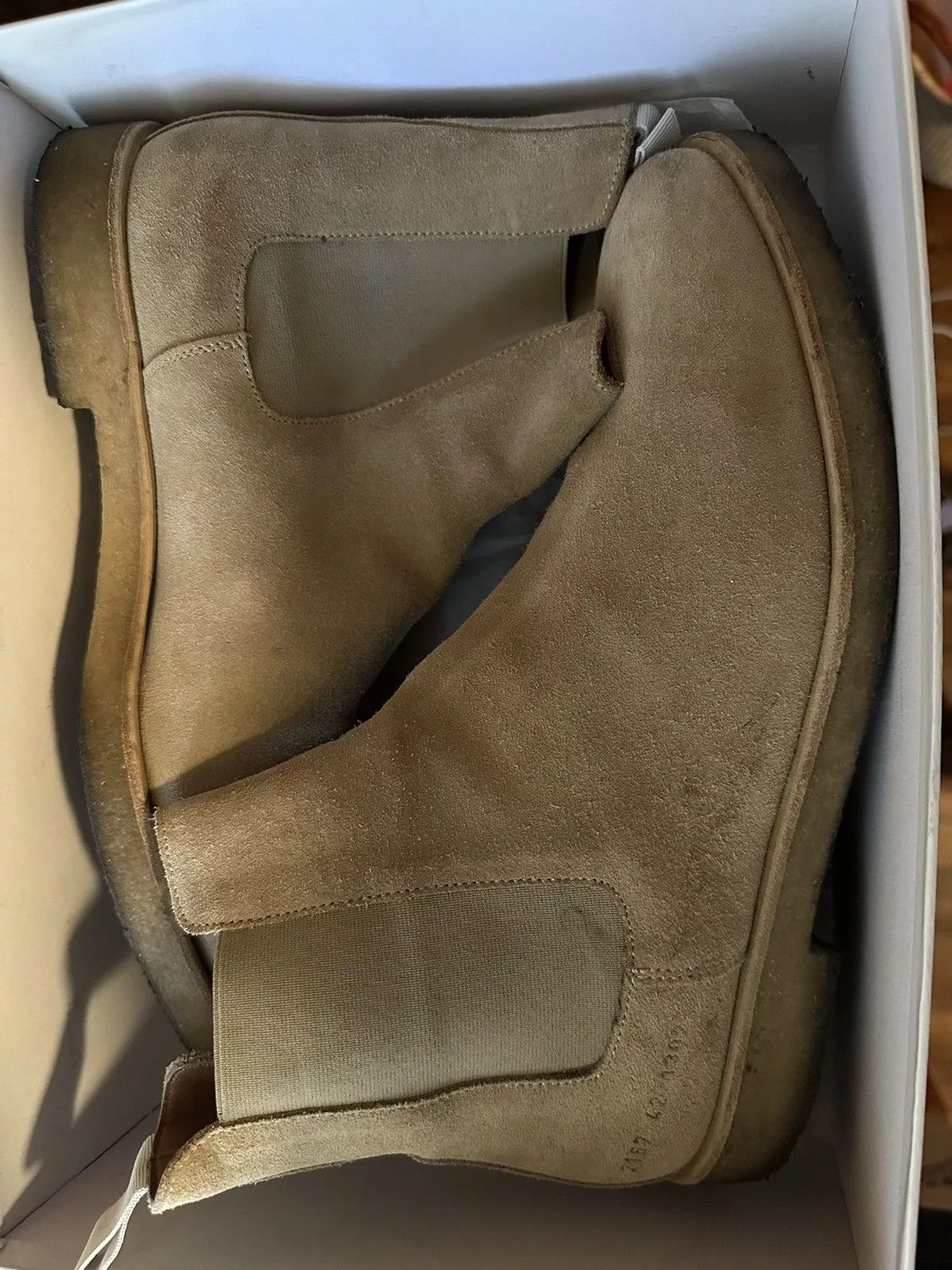 Common Projects Boots Common Projects CP - Chelsea boots in tan - Size 42 Brown