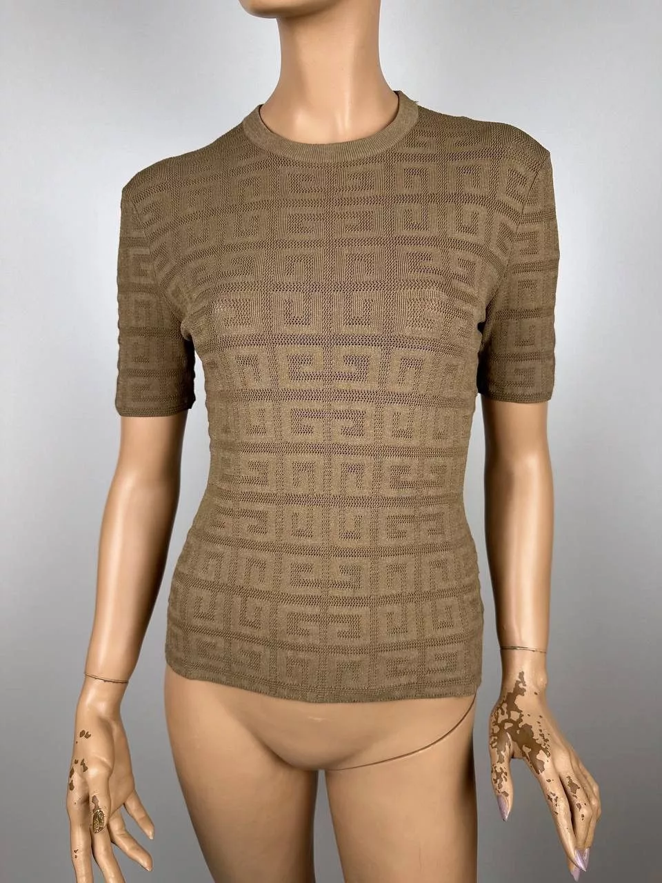 Givenchy Short Sleeve T Shirts T-shirt givenchy Brown