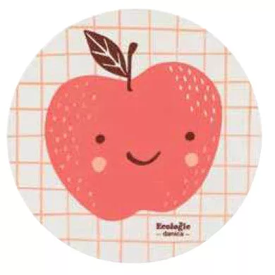 Swedish Dishcloth Fruit Face Apple