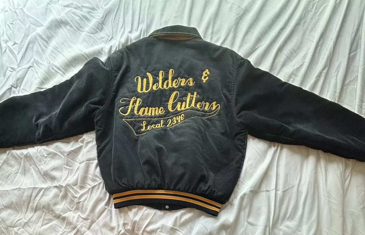 Rennoc Bombers Vintage Rennoc Jacket Varsity Blue