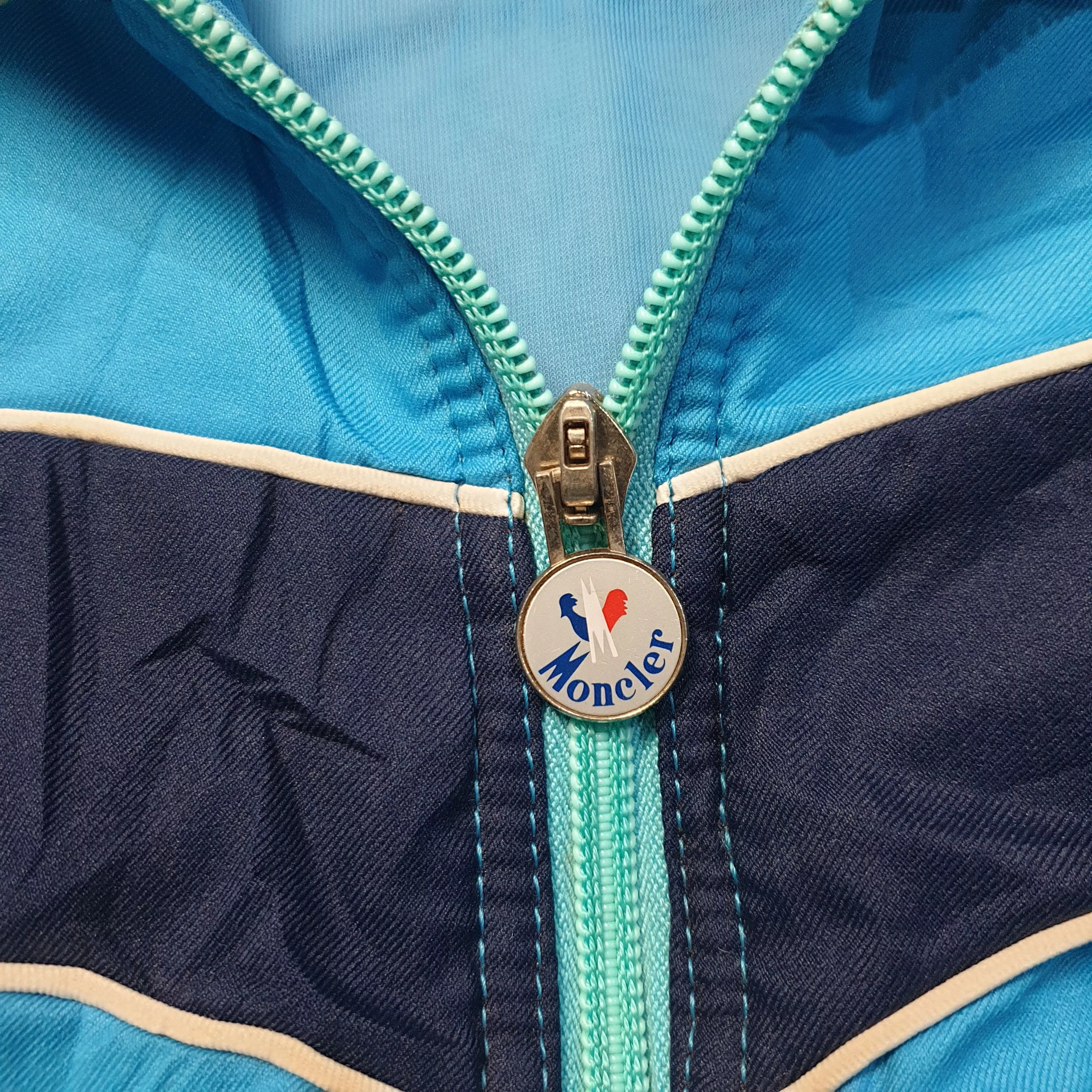 Moncler Bombers Moncler Ski Wear Jacket Blue