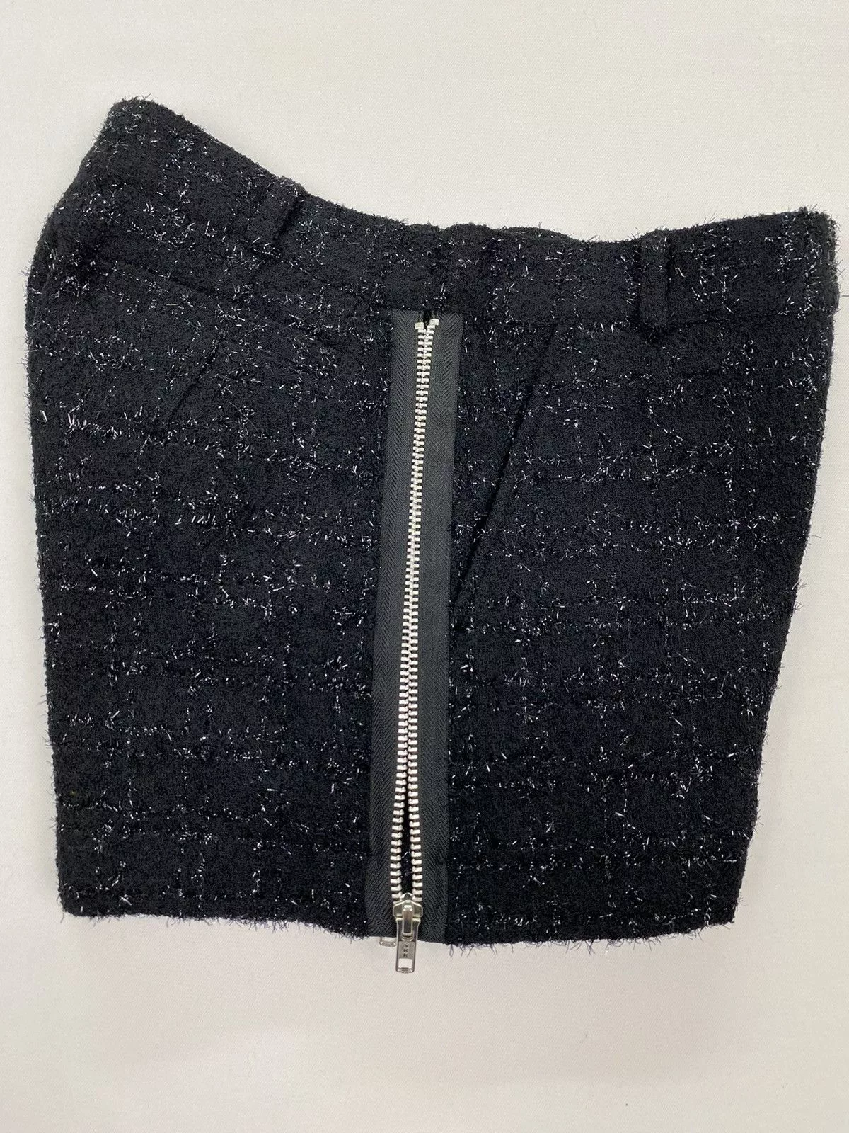 Designer Shorts Designer × Japanese Brand Nicky Hilton 09AW Side Zipper Shorts Black Avant-Garde