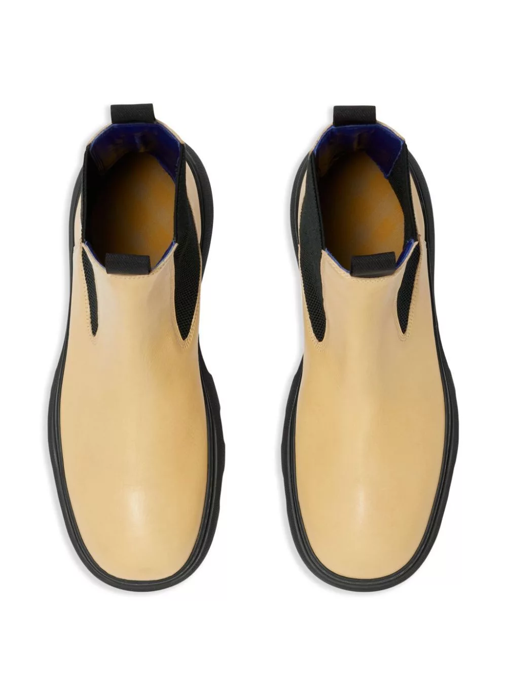 Burberry Boots Burberry Creeper leather ankle boots Beige