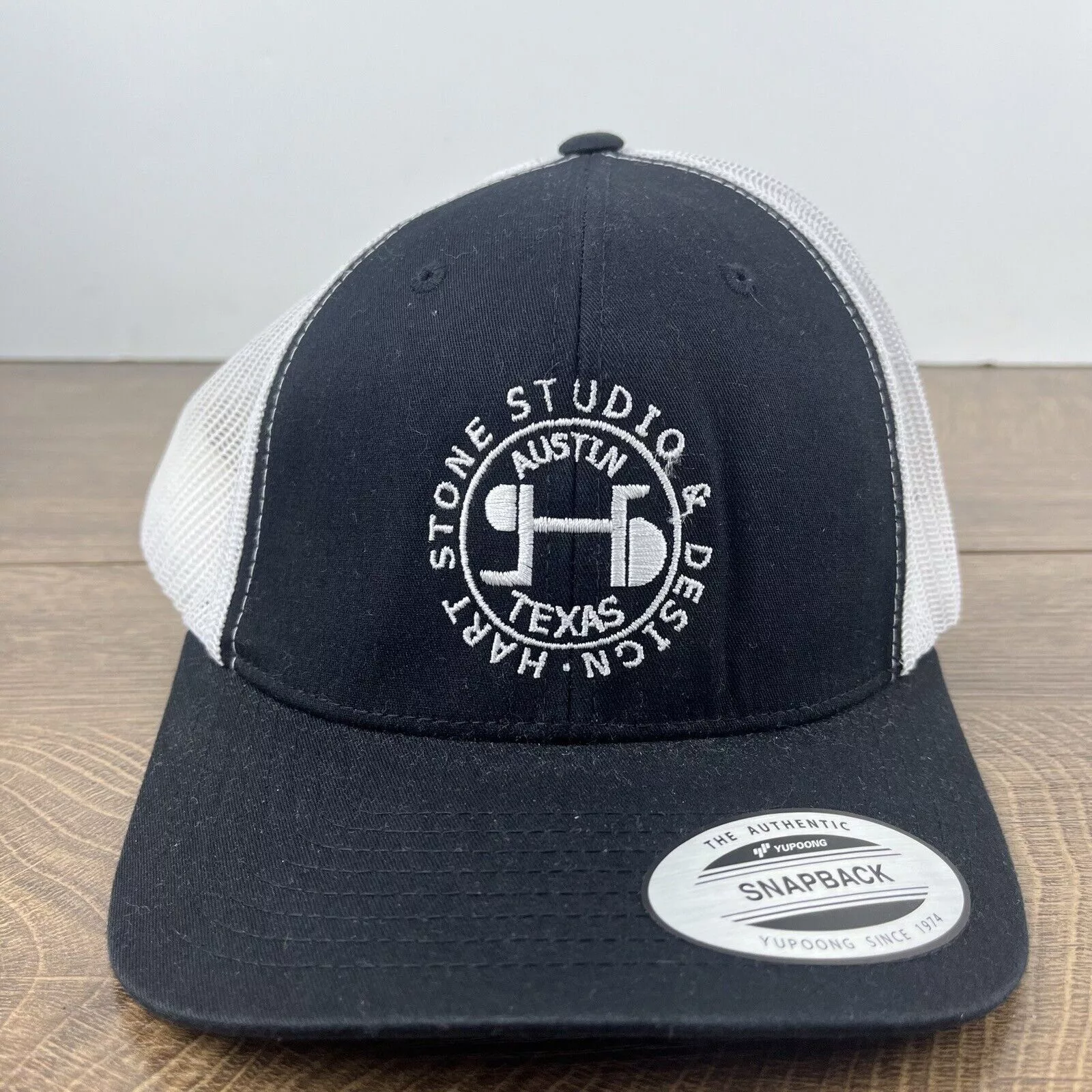 Other Hats Other Hart Stone Studio & Design Snapback Hat Black Hat Adjustable