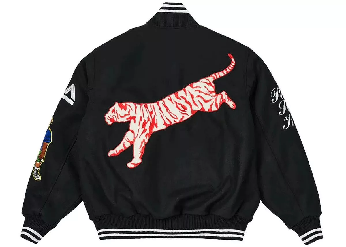 Palace Bombers palace seoul varsity jacket L Black