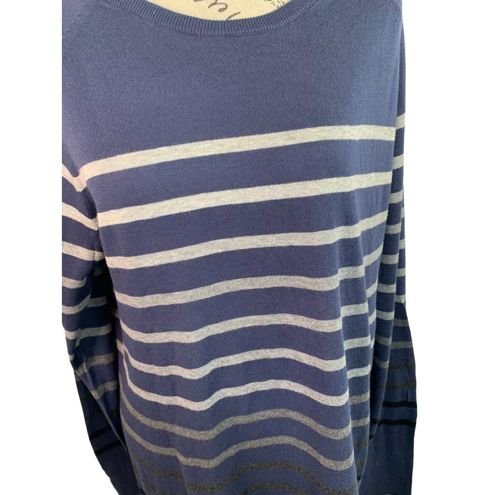 Jack & Jones Sweaters Knitwear Jack & Jones Sweater Men's L Pullover Crew Neck Slim Fit NEW Blue