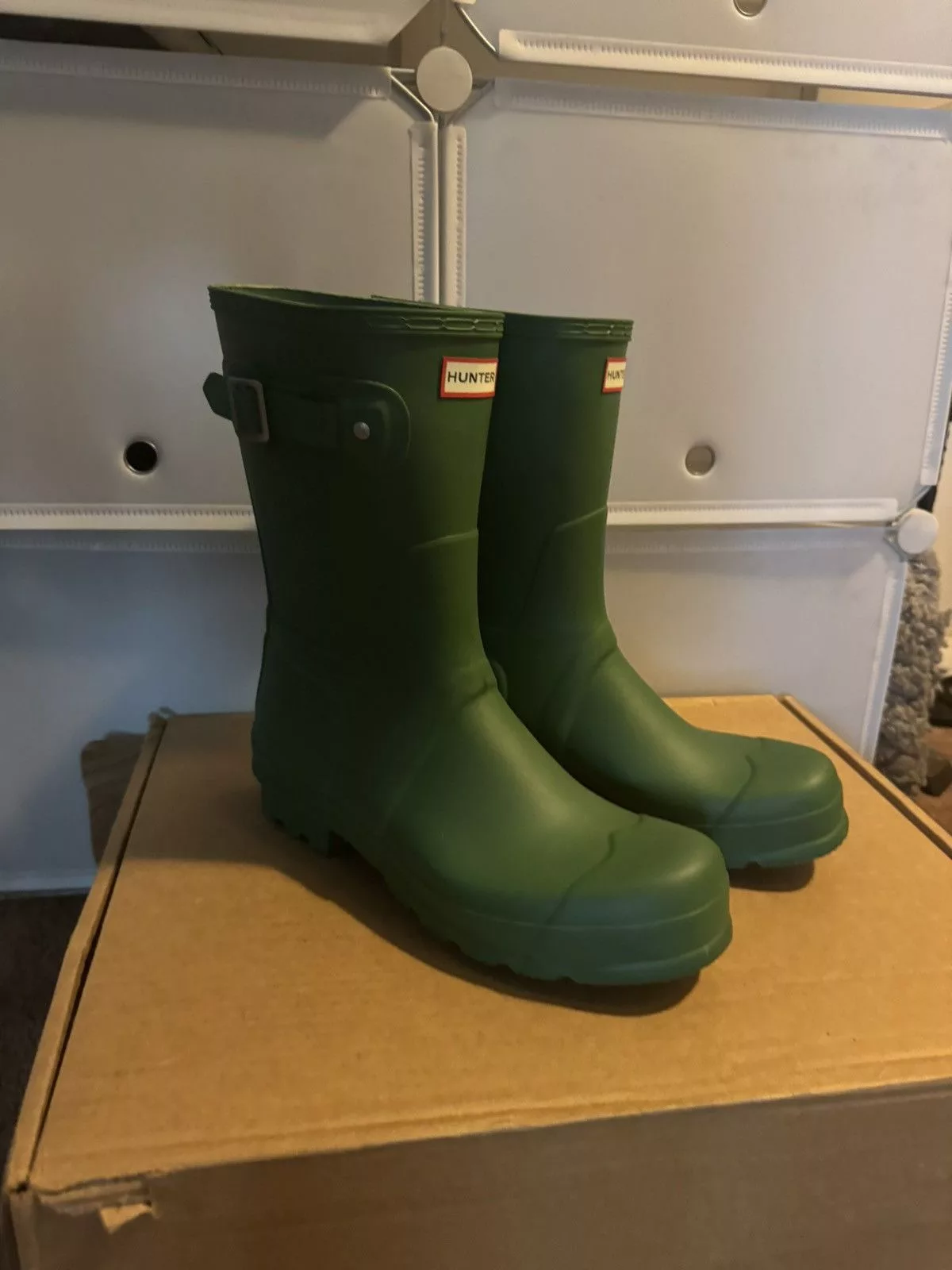 Hunter Boots Hunter Original men hunger rain boot Green