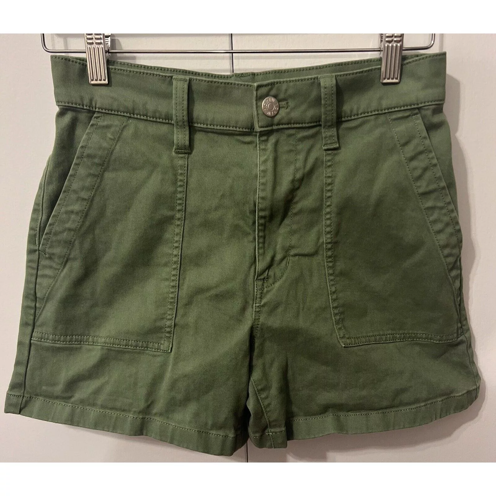 J.Crew Shorts J.Crew EUC J. Crew Shorts Womens 24 Green Chino Casual Cotton