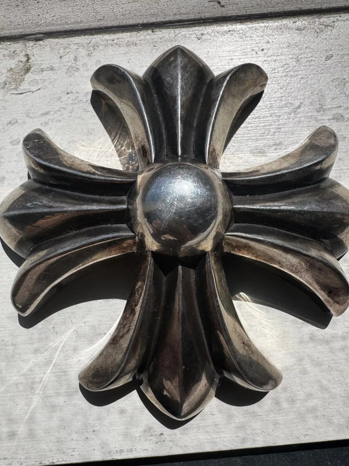 Chrome Hearts Miscellaneous Chrome Hearts Silver Plus Paperweight