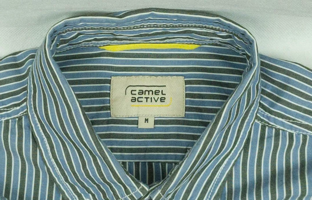 camel active Shirts Button Ups MENS CAMEL ACTIVE SHIRT LONG SLEEVE SIZE M Multi