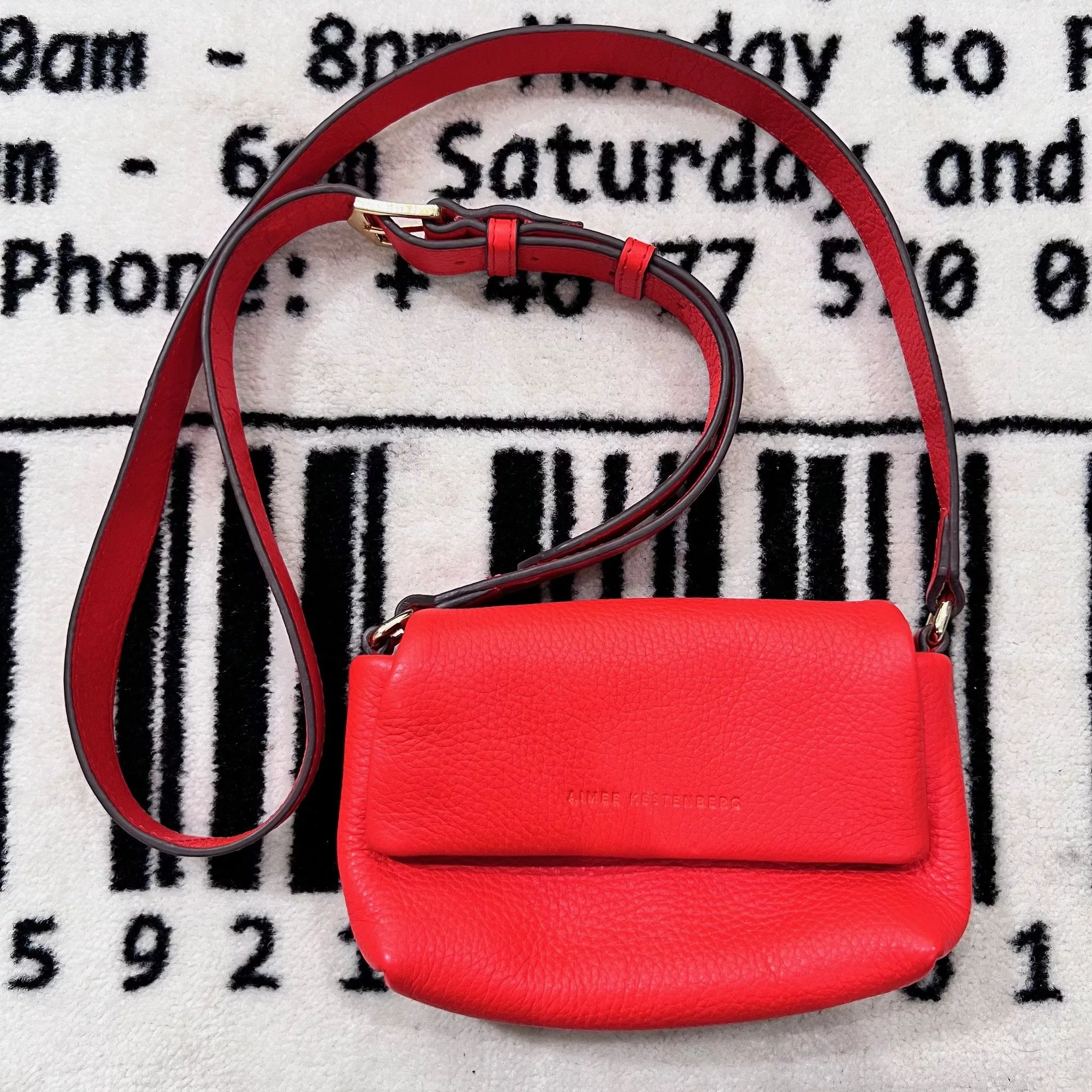 Other Crossbody Bags Other Aimee Kestenberg Mini Flap Magnetic Leather Crossbody Bag Multi