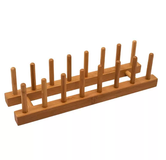 7 Slot Bamboo Rack