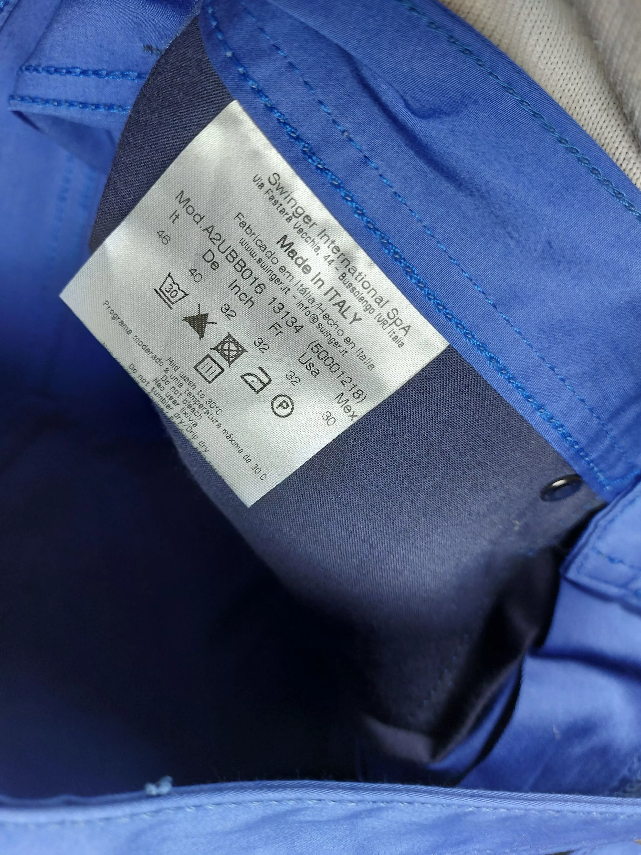 Versace Casual Pants Versace Versus Pants Blue